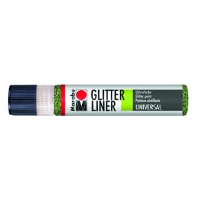 Marabu Glitter Liner 25ml Olive
