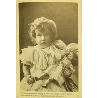 Çocuk ve Oyuncak Bebek Kartpostal Kitabı-Puppengrüße (Almanca) 2. EL