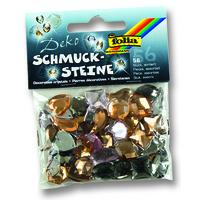 Folia Akrilik Mücevher Taş 56 parça Midi-Smoky