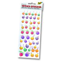 Folia Epoxy-Resin Sticker 11x27cm Christmas Set4