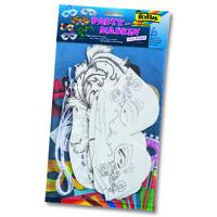 Folia Kağıt Maske Party 6 çeşit