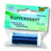 Folia Kaplama Tel 0,3mmx80m Maviı