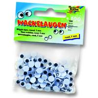 Folia Oynar Gözler 7 mm Yuvarlak 100 adet