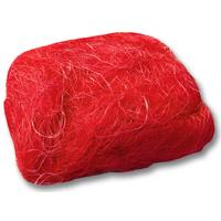 Folia Sisal Yün Şeklinde Kırmızı