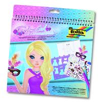 Folia Stencil book Fashion girl