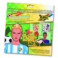Folia Stencil book Futbol