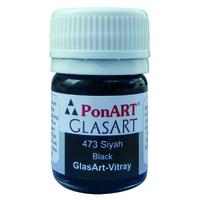 PonART Glass Art 20 ml Siyah