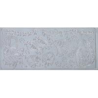 PonART Sticker Çini Çiçek (Gümüş)