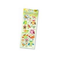 Folia Brillant Sticker 10x23cm Birds