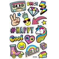 Folia Sticker Puffy 1-18 pieces