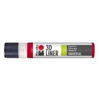Marabu 3D Liner Kumaş Boyası 25ml Cherry Red