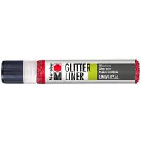 Marabu Glitter Liner 25ml Blisterli Ruby