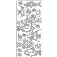 PonART Sticker Balık (Altın)