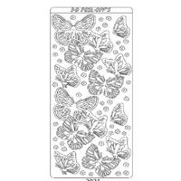 PonART Sticker 3D Kelebek (Altın)
