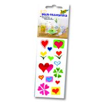 Folia Deco Transfer 6,5x13,5cm Kalp