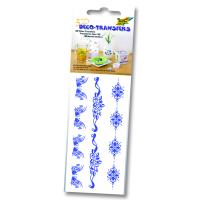 Folia Deco Transfer 6,5x13,5cm bordür mavikabartma