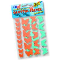Folia Eva Sticker Glitter Kelebek 40 adet