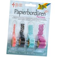 Folia Kadife Bordür Yapışkanlı Set Fantazi 4 rulo