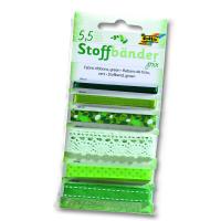 Folia Kumaş Bandı Set 6 çeşit Yeşil