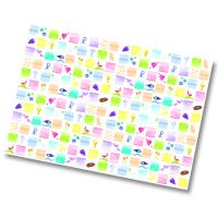 Folia Motiv Karton 50X70 Paylaşım 5desen 10tabaka