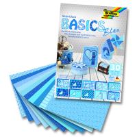 Folia Motiv Blok 24x34 Basıcs Mavi 30tabaka