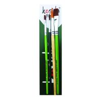 Kosida 89-4 Okul Fırça Set (7200(4+8) 7210(6+12))