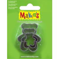 Makin's Clay Kesme Kalıbı Ayı 3 Parça
