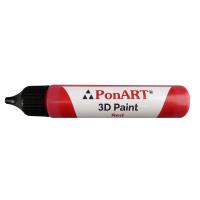 PonART 3D Paint 30 ml Kırmızı