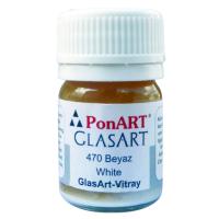 PonART Glass Art 20 ml Beyaz