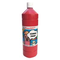 PonART School Paint Açık Kırmızı 1000ml