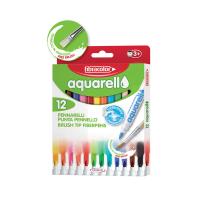 Fibracolor Aquarell Keçeli Kalem 12 Renk
