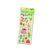 Folia Brillant Sticker 10x23cm Party