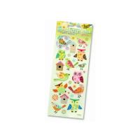 Folia Brillant Sticker 10x23cm Birds