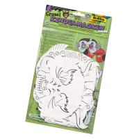 Folia Kağıt Maske Ürkütücü 6 çeşit