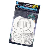 Folia Kağıt Maske Uzay 6 çeşit