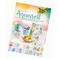 Folia Motiv Blok 24x34 Aquarell 20tabaka
