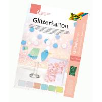 Folia Simli Karton 300gsm 17x24,5 pastel renkler