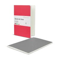 HM Sketch note A5 125 g gri/pemb ikili 20 ya