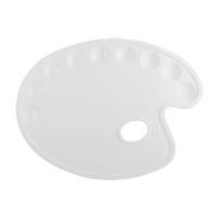 Lukas Oval Plastik Palet 22x30cm