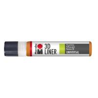 Marabu 3D Liner Kumaş Boyası 25ml Orange