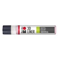 Marabu 3D Liner Kumaş Boyası 25ml Pastel Pink