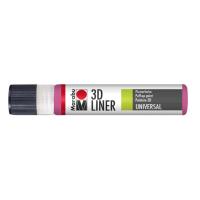 Marabu 3D Liner Kumaş Boyası 25ml Rose Pink