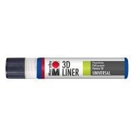 Marabu 3D Liner Kumaş Boyası 25ml Medium Blue