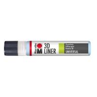 Marabu 3D Liner Kumaş Boyası 25ml Pastel Blue
