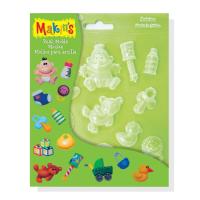 Makin's Clay Şekilleme Kalıbı Bebek