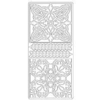 PonART Sticker Süs Orta Altın