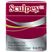 Sculpey III Polimer Kil Koyu Kırmızı İnci 57gr