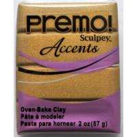 Sculpey Premo Polimer Kil 57gr Antik Altın