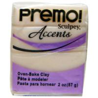 Sculpey Premo Polimer Kil 57gr Beyaz Transparan