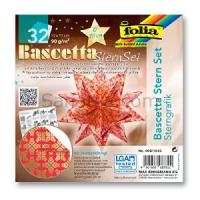 Folia Bascetta Star Set 15x15 Yıldız GrafikKırmızı